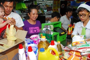 Giá thực phẩm tăng nhẹ