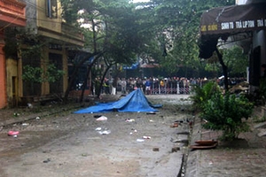 Nổ xe máy ở Bắc Ninh: Do nạn nhân đem theo mìn