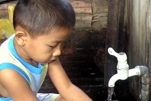 Giá nước tăng 400-1.700 đồng/m3