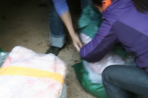 Theo nội tạng bẩn về xuôi: Bất chấp lực lượng chức năng ngăn chặn