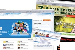 Bùng nổ web lừa tiền