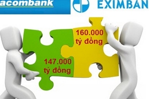 Eximbank, Sacombank tính chuyện sáp nhập