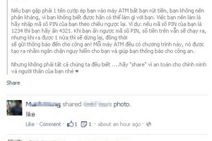 "ATM chống cướp": Trò đùa phi lý và lừa đảo