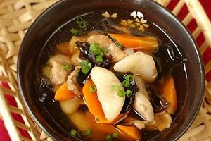 Ngọt bùi canh thịt nạc nấu củ ấu