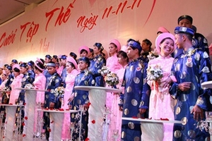 Sắp tổ chức lễ cưới tập thể tại Hà Nội