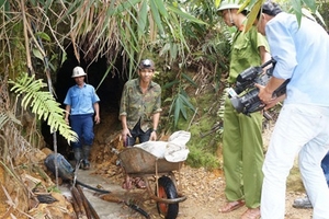 Quảng Nam: Truy quét “vàng tặc” ở Phú Ninh