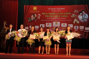 BTMC trao giải đợt 4 chương trình “Mua nhẫn cưới vàng – Trúng quà sang 2012-2013”