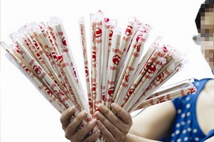 Đũa dùng một lần không rõ xuất xứ