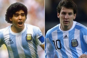 Messi có cơ hội vượt qua Maradona