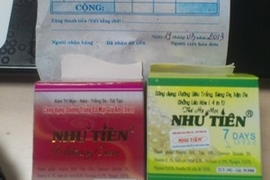 Mỹ phẩm gian lận vẫn bán bình thường