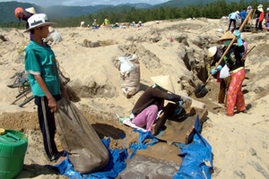 Khai thác khoáng sản trái phép bị phạt tới 2 tỷ đồng