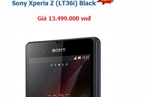 Xperia Z xách tay xuống giá “thê thảm”