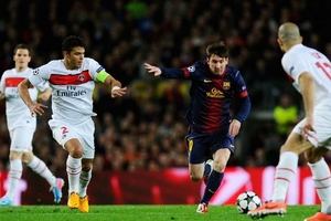 Barca ở Champions League: Sự khác biệt mang tên Messi