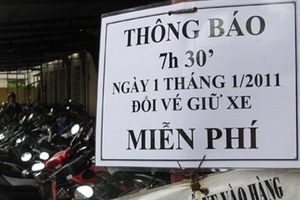 Bệnh viện đầu tư 200 triệu đồng xây dựng bãi giữ xe thông minh