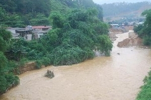 Lũ quét ở Lào Cai đã làm 10 người chết và bị thương