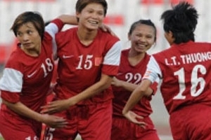 Nữ Việt Nam vào VCK Asian Cup với thành tích khủng