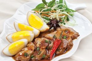 Thịt kho nước tương giấm