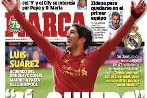 Real Madrid đạt thỏa thuận chiêu mộ Luis Suarez?