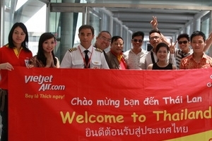 VietJetAir mở đường bay thẳng Hà Nội và Bangkok