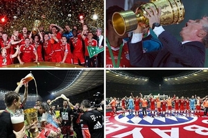 Hạ Stuttgart, Bayern đã hoàn tất cú "ăn ba" lịch sử