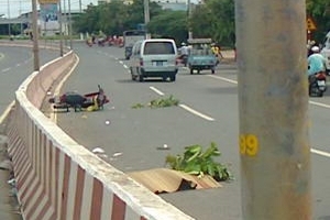 Chạy xe khi say xỉn, cha thiệt mạng, con bị thương