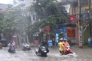 Sẽ có 4 đợt mưa to ở miền Bắc