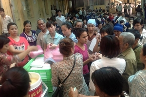 Quán cơm nhỏ và trái tim bao la ở phố Bảo Khánh