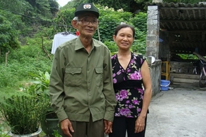 Hoa nở trên công trường đá