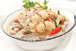 Canh chua cá bớp xốt tương