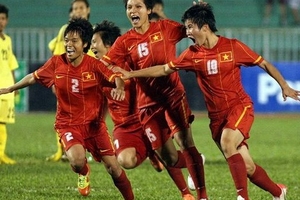 Tuyển nữ Việt Nam vượt Thái tại bảng xếp hạng FIFA