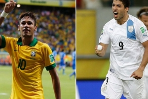 Scolari e ngại sức mạnh "bộ ba nguyên tử" Uruguay