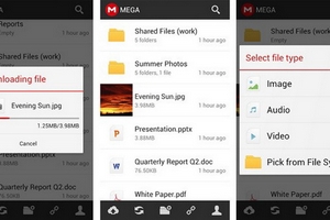 Dịch vụ lưu trữ Mega của Dotcom cập bến Android