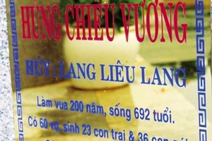 Giật mình chuyện vua Hùng thọ gần 700 tuổi