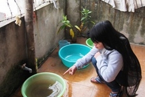 Khốn khổ  vì thiếu nước sạch