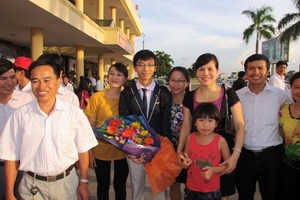 Hà Tĩnh khen thưởng HS đạt giải Vàng Toán Quốc tế