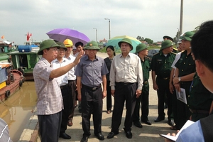 Hải Phòng dừng các cuộc họp để tập trung chống bão số 5