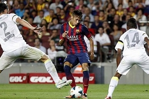 Barca "hủy diệt" đội bóng cũ của thần đồng Neymar