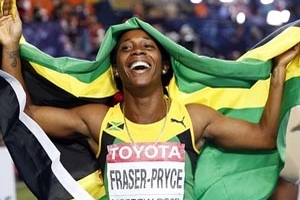 Fraser-Pryce giúp Jamaica thống trị đường chạy 100m