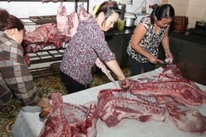 Hà Nội phấn đấu kiểm soát 90% số động vật giết mổ