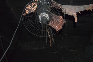 Quảng Ninh: Lửa thiêu trụi toàn bộ đồ đạc phòng trọ