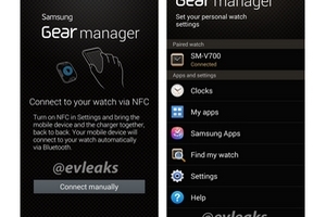 Samsung hé lộ ứng dụng cho smartwatch Galaxy Gear