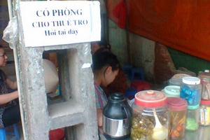 Tân sinh viên chật vật tìm phòng trọ