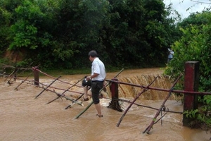 Tây Nguyên: Bão số 8 gây nhiều thiệt hại, tang thương