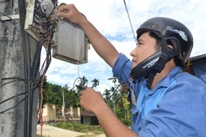 45 trạm thu phát sóng của VNPT bị đổ bởi bão số 10