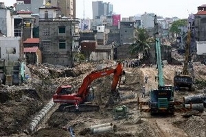 Đẩy nhanh tiến độ thi công đoạn Ô Chợ Dừa-Hoàng Cầu