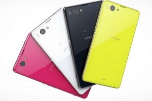 Sony ra smartphone Xperia Z1 f bốn phiên bản màu