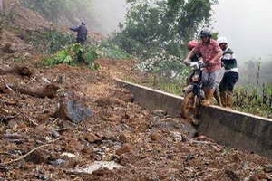 Cần lập bản đồ vùng có nguy cơ lũ quét ở Tây Nguyên