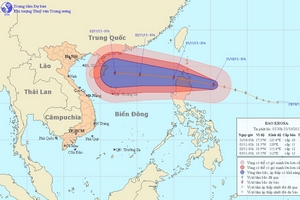 Krosa có khả năng vào Biển Đông, thành cơn bão số 12