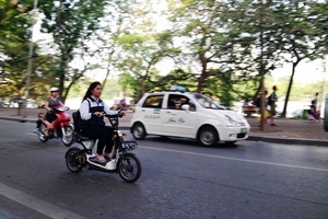 Xe đạp điện không được chạy quá vận tốc 25km/giờ