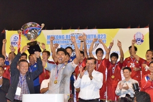 Đội U23 Thái Lan giành ngôi vô địch BIDC Cup 2013